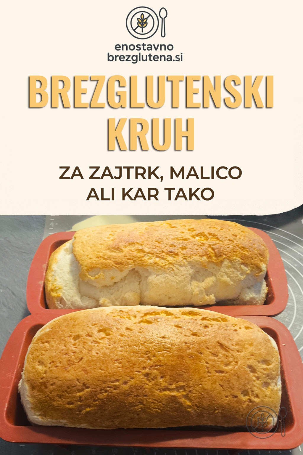 brezglutenski kruh pinterest