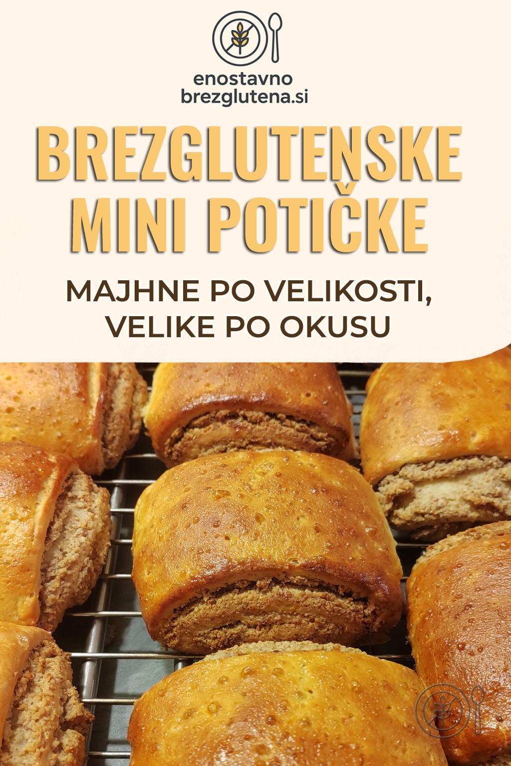 mini brezglutenske poticke pinterest
