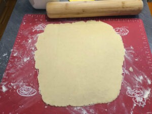 brezglutenska jabolčna pita recept korak