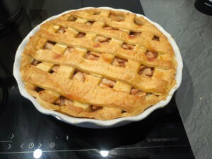 brezglutenska jabolčna pita recept korak 9