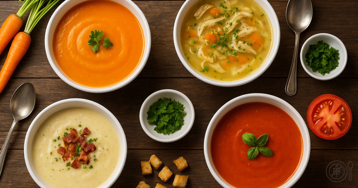 Brezglutenske juhe – ko preprosto in domače ogreje dušo