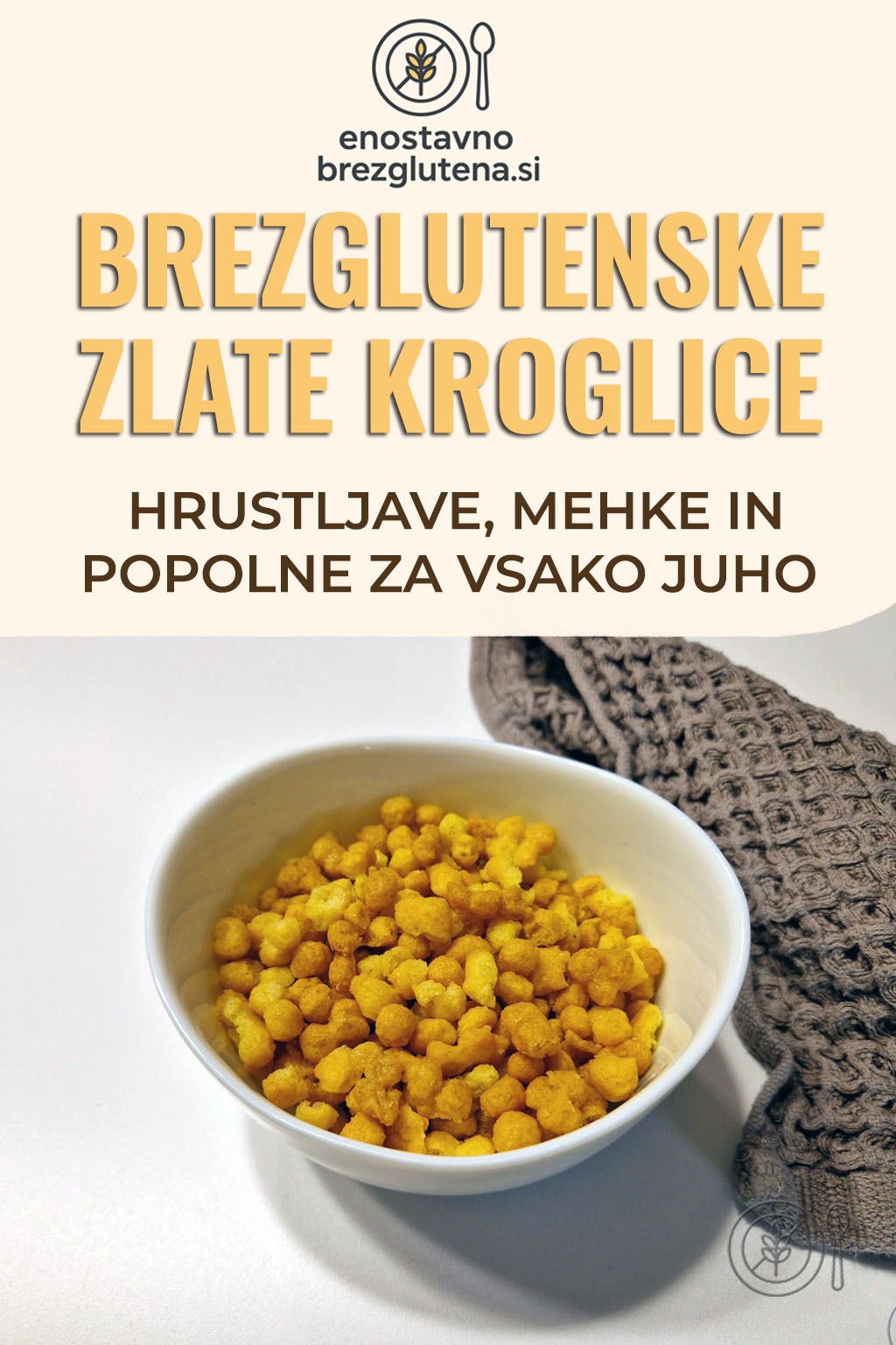 brezglutenske zlate kroglice pinterest