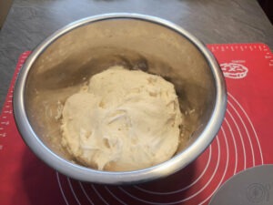 brezglutenski turški ploščati kruh priprava korak 3