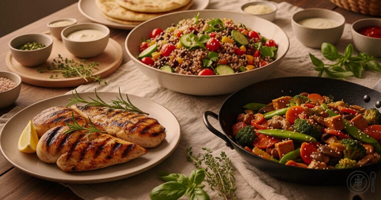 Glavne jedi v brezglutenski kuhinji