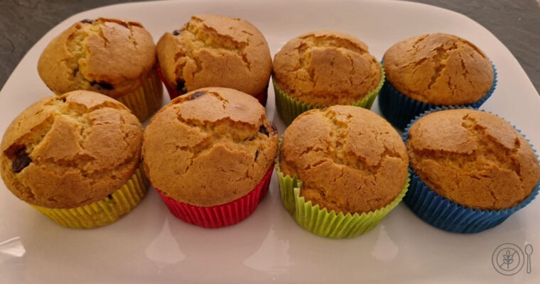 Brezglutenski muffini – mehki, sočni in vedno uspešni
