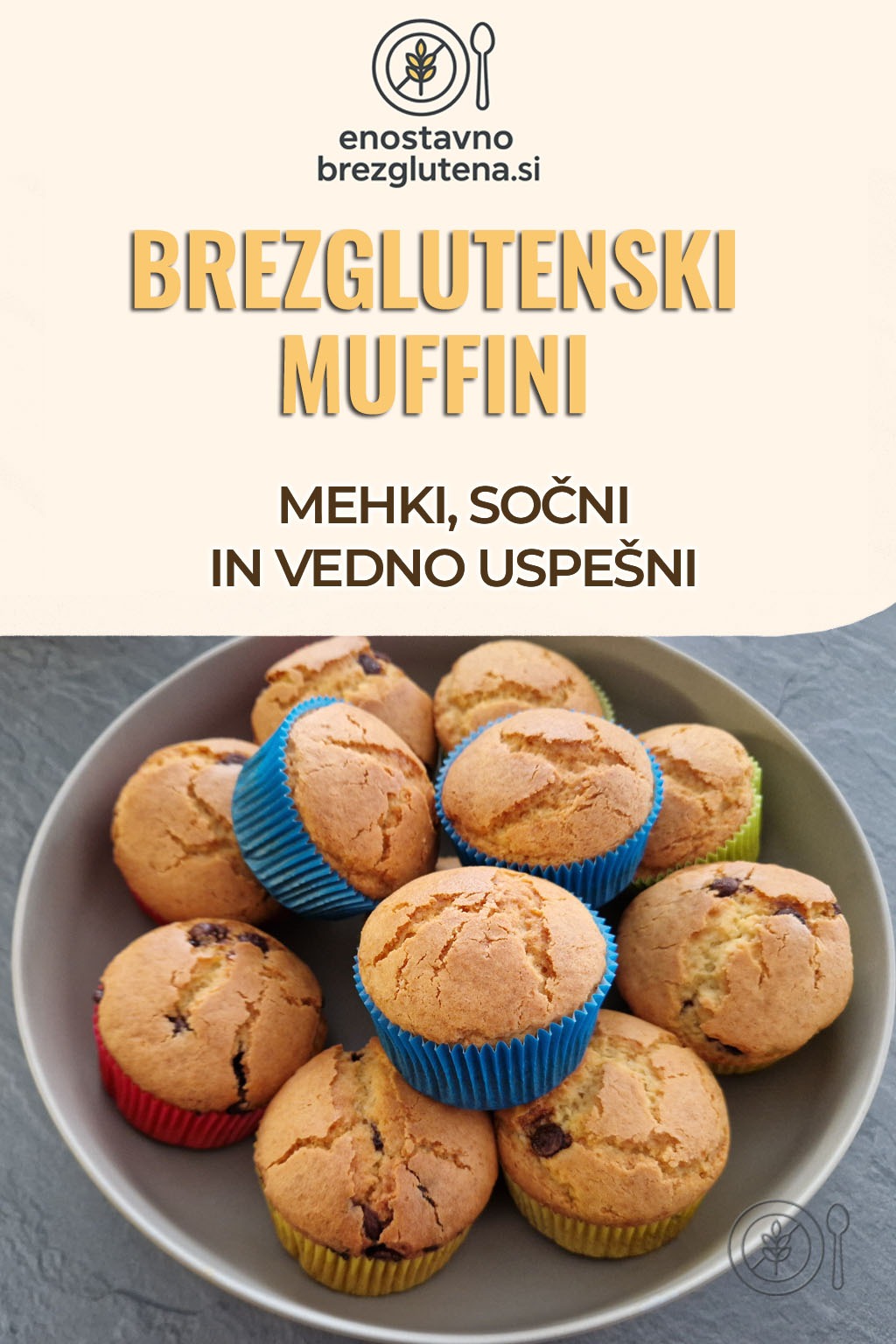 brezglutenski muffini pinterest