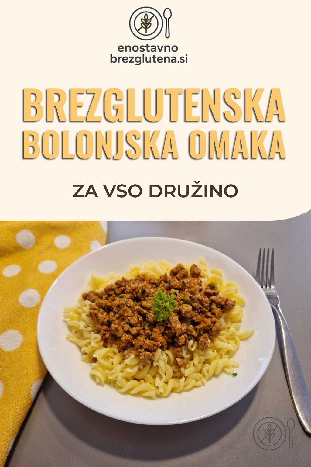 brezglutenska bolonjska omaka pinterest