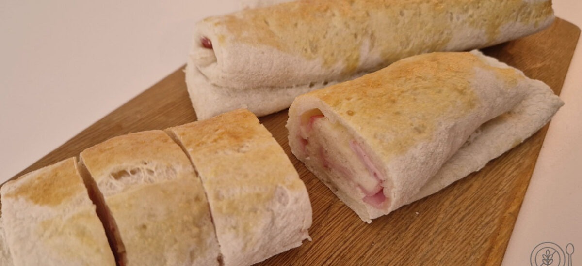 Brezglutenske pizza štručke
