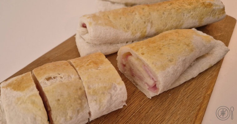 Brezglutenske pizza štručke
