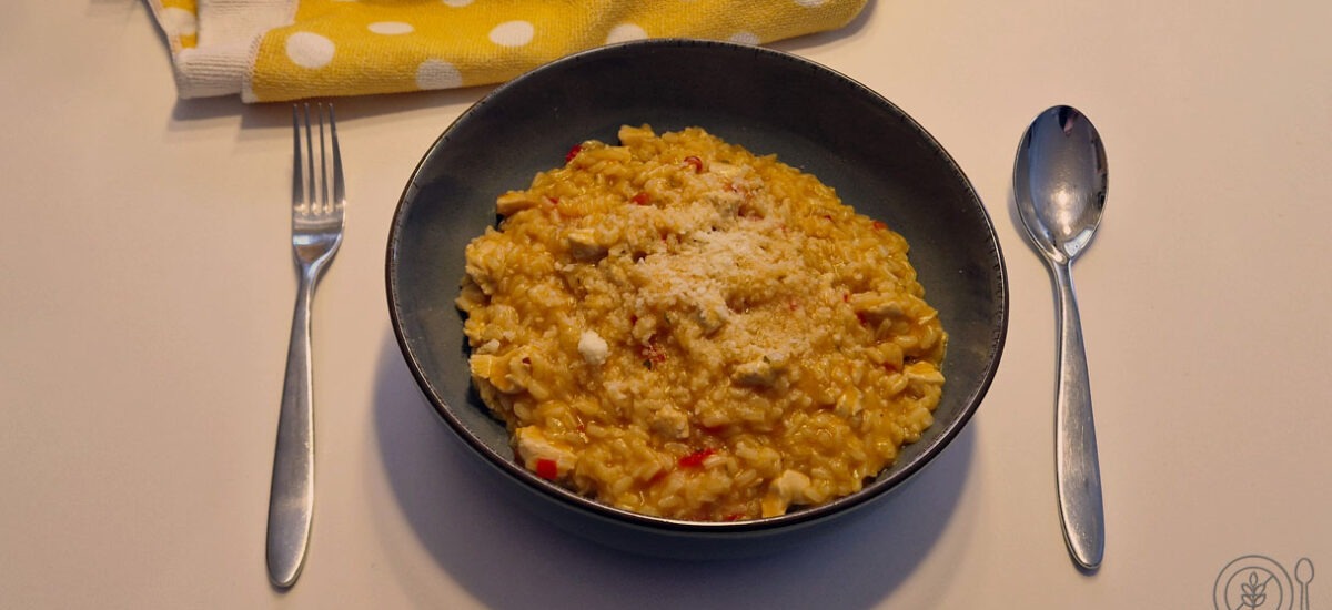 Rižota po domače – z zelenjavo in piščancem