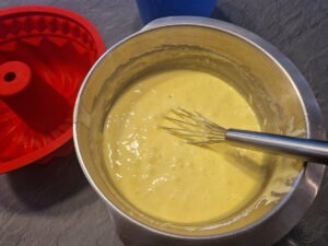 marmorni kolac brez glutena masa