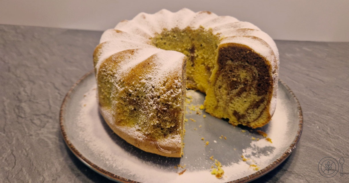 Marmorni kolač brez glutena