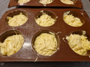 slani brezglutenski muffini masa v modelu