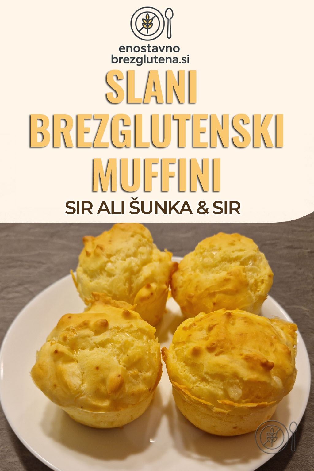 slani brezglutenski muffini pinterest