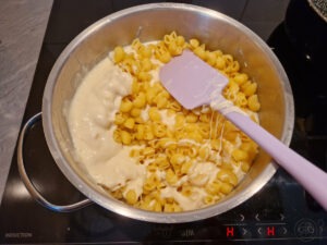 brezglutenski mac and chese zmesamo testenine in omako