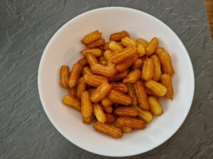 brezglutenski churros bites ocvrti